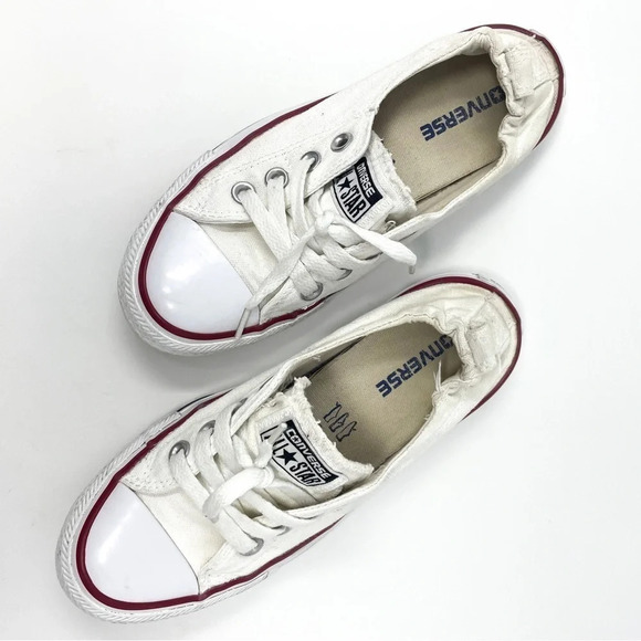 Chuck Taylor All Star Shoreline Slip On Sneakers Shoes White Sz 6.5 - Picture 2 of 9